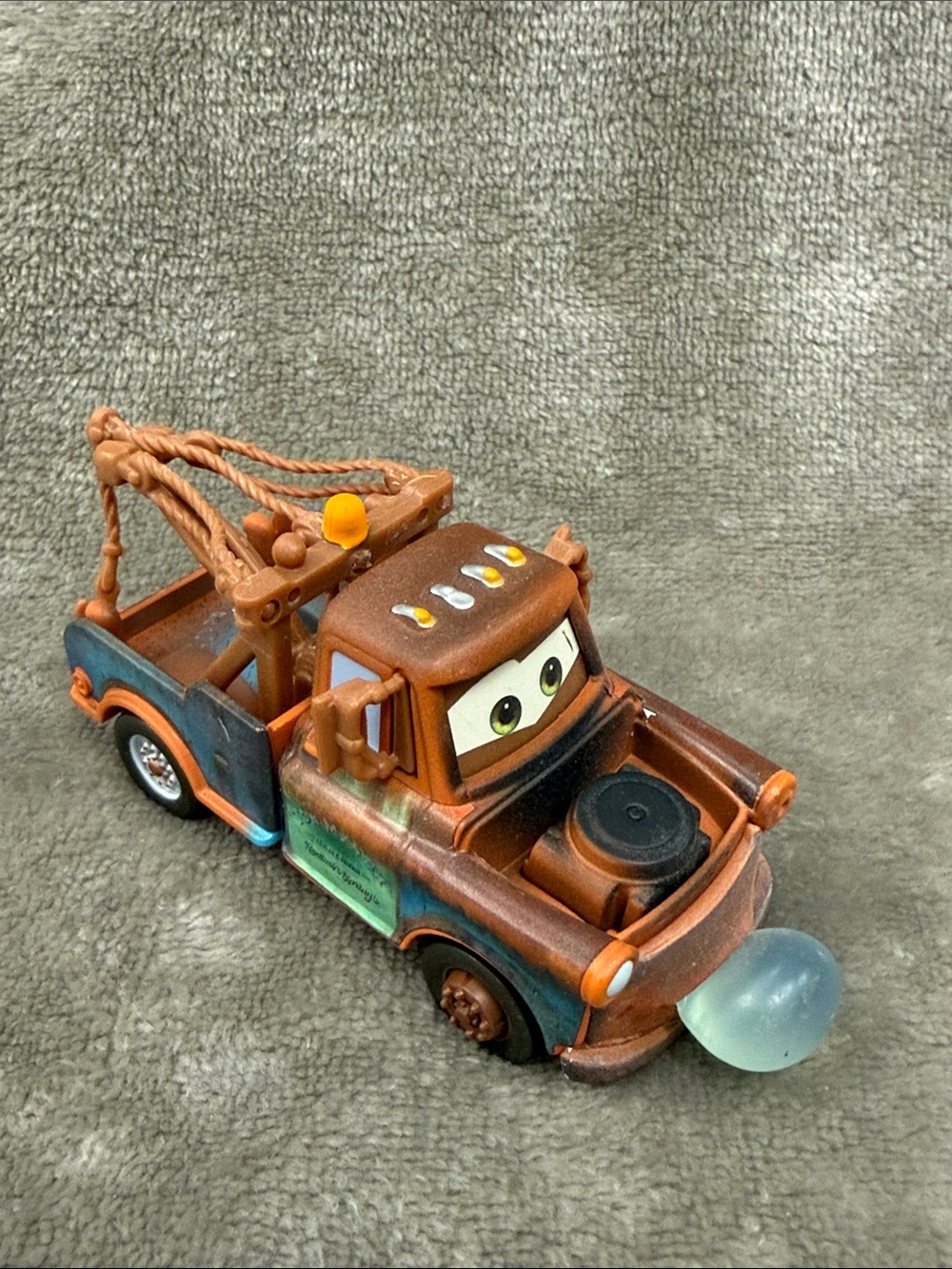 🏎️Disney Pixar Cars Final Lap Blowing Bubbles Mater Diecast Metal 1:55